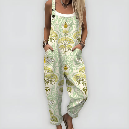 Saga™ – Bekväm och Stilren Jumpsuit med Lös Passform