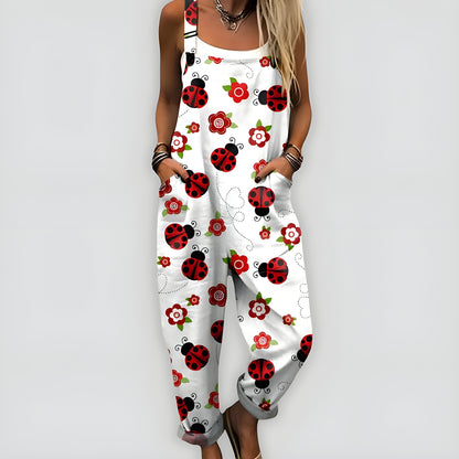 Saga™ – Bekväm och Stilren Jumpsuit med Lös Passform