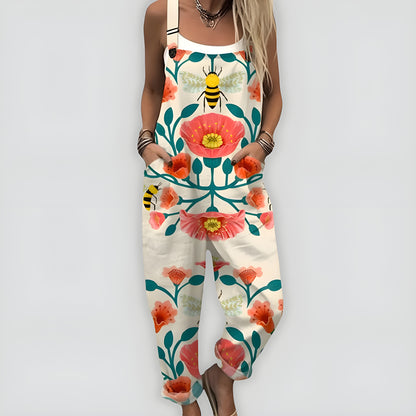 Saga™ – Bekväm och Stilren Jumpsuit med Lös Passform