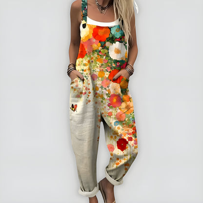 Saga™ – Bekväm och Stilren Jumpsuit med Lös Passform
